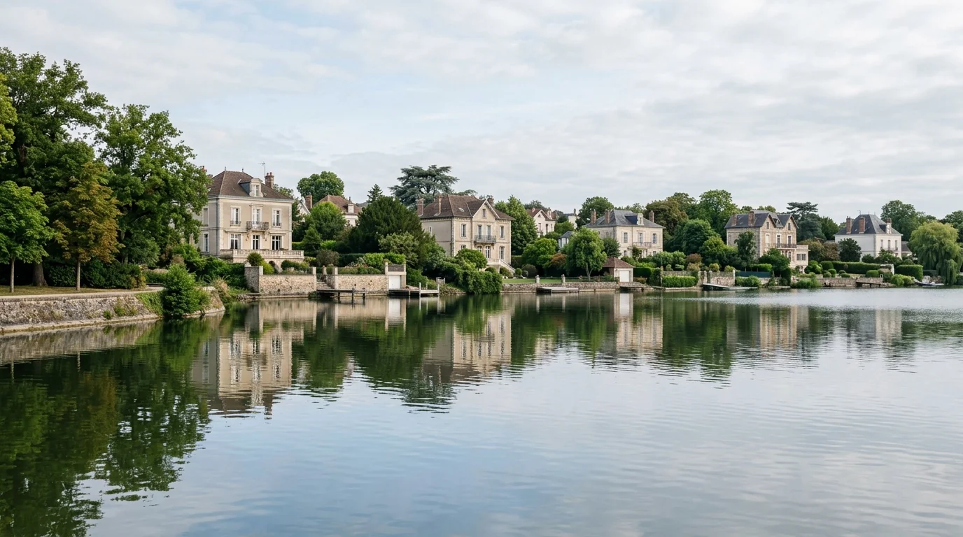 Bords du Lac d'Enghien — Serrurier Saint-Gratien